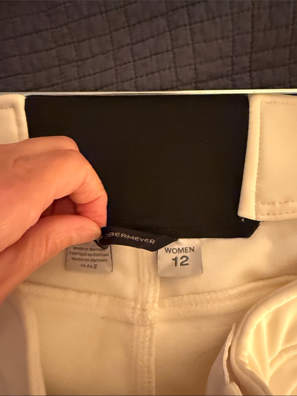 Obermeyer White Women's Ski/Snow Pants - Picture 2 of 10